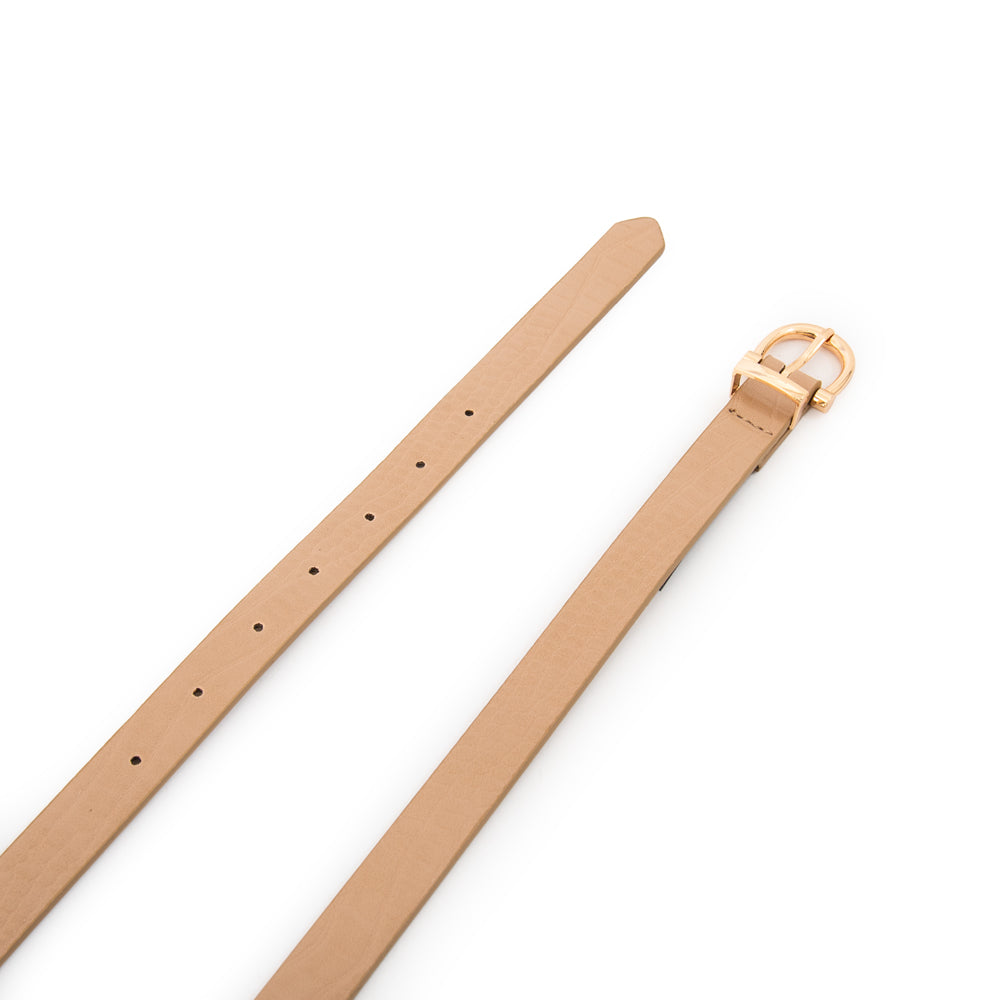 Cinturon agnes beige