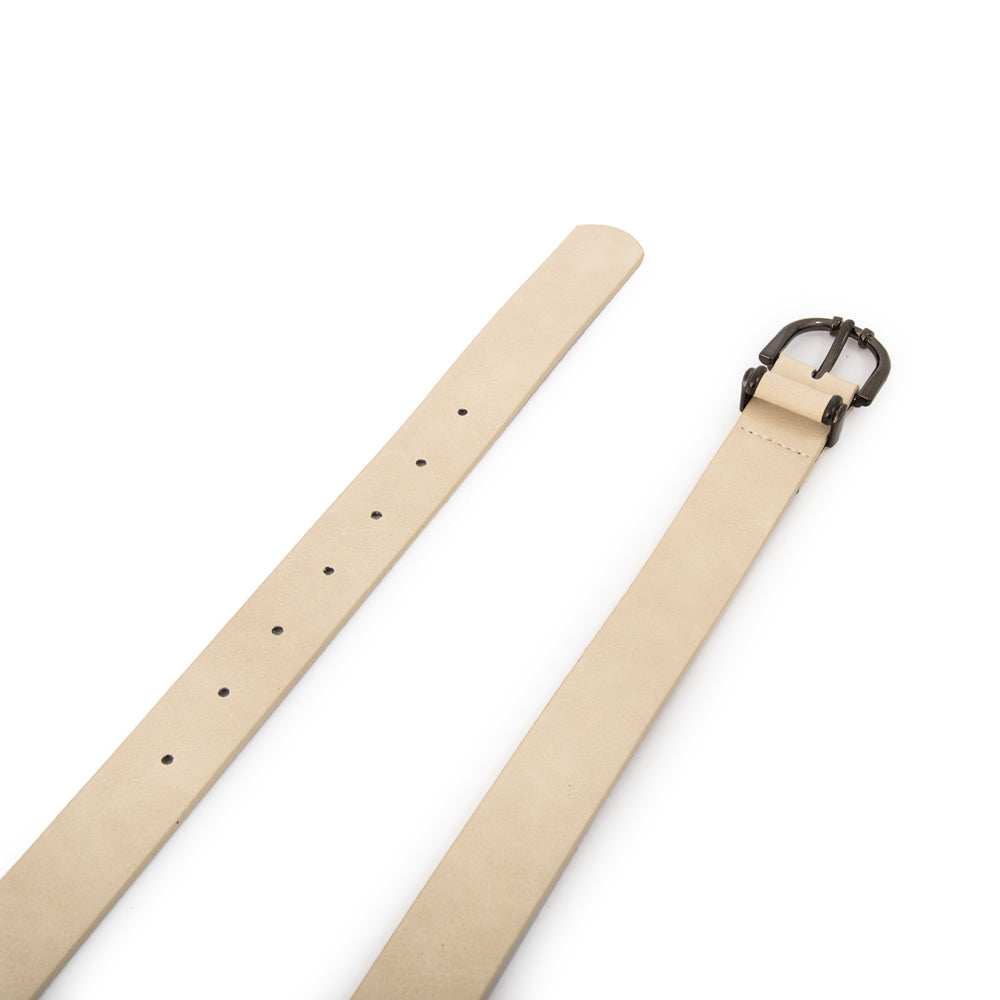 Cinturon emily blanco crudo