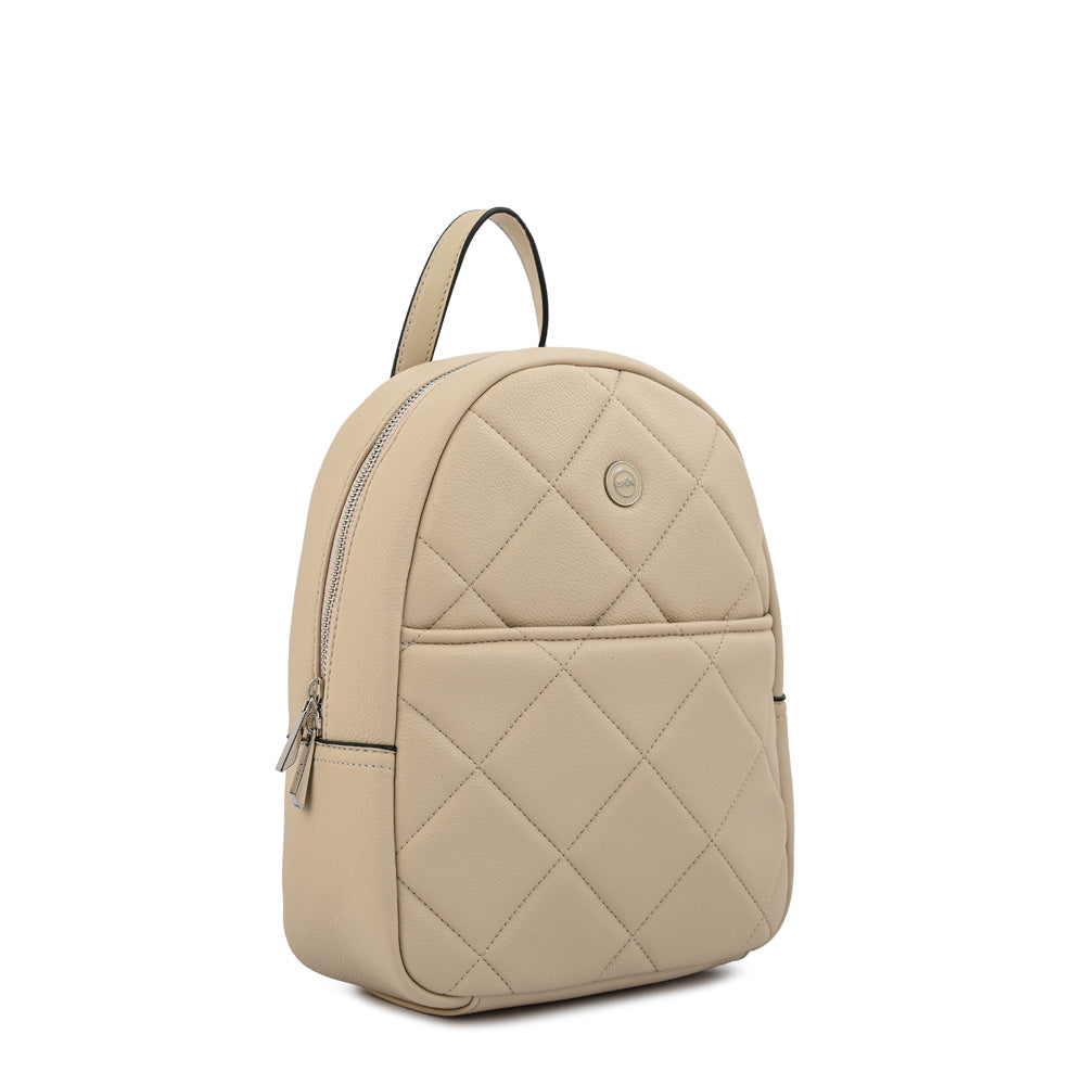 Mochila fiora mediana beige