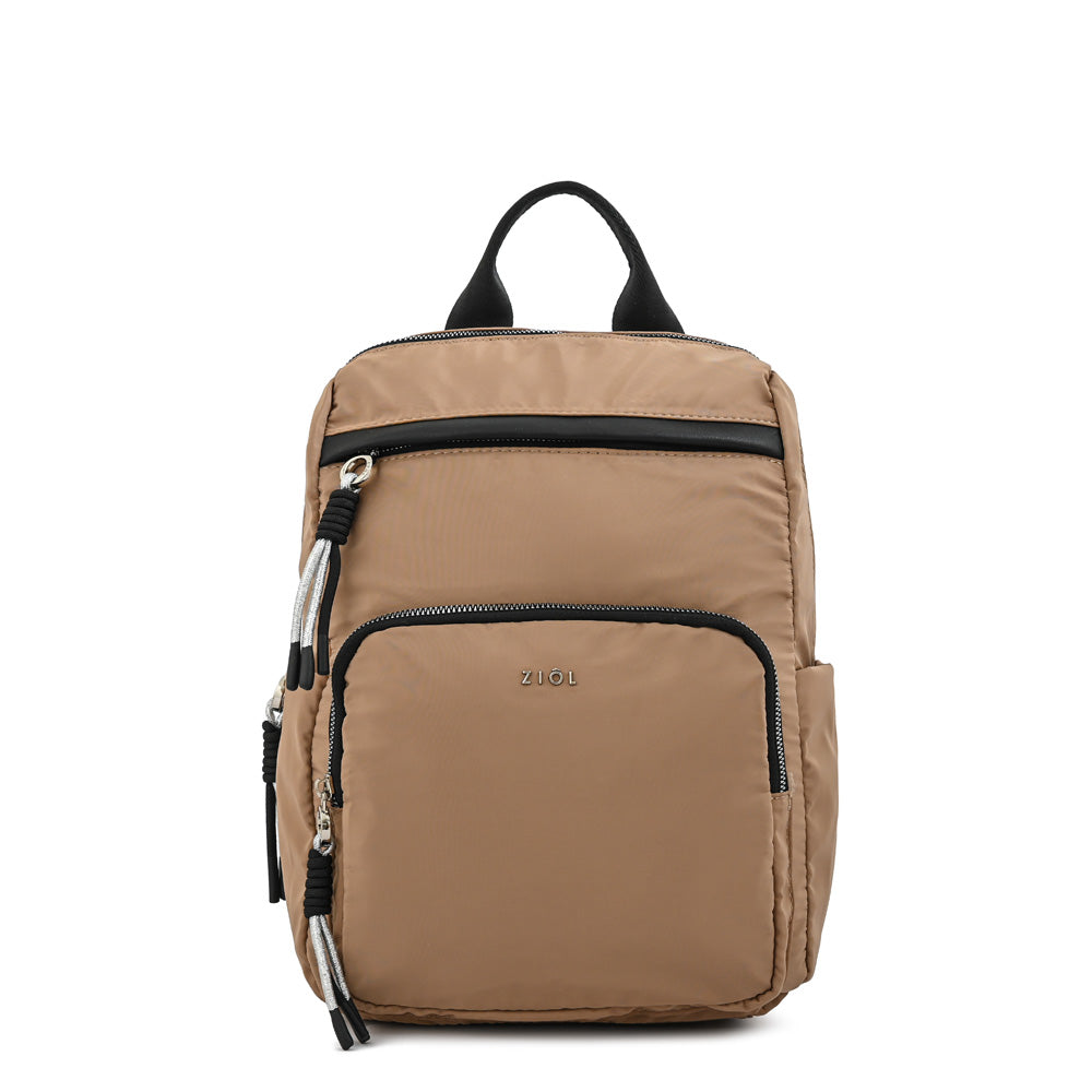 Mochila anika mediana beige