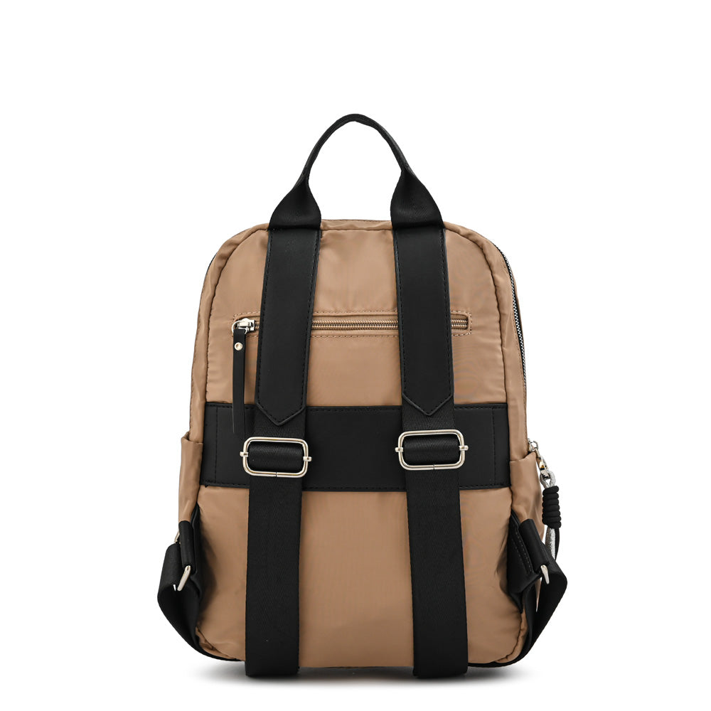 Mochila anika mediana beige