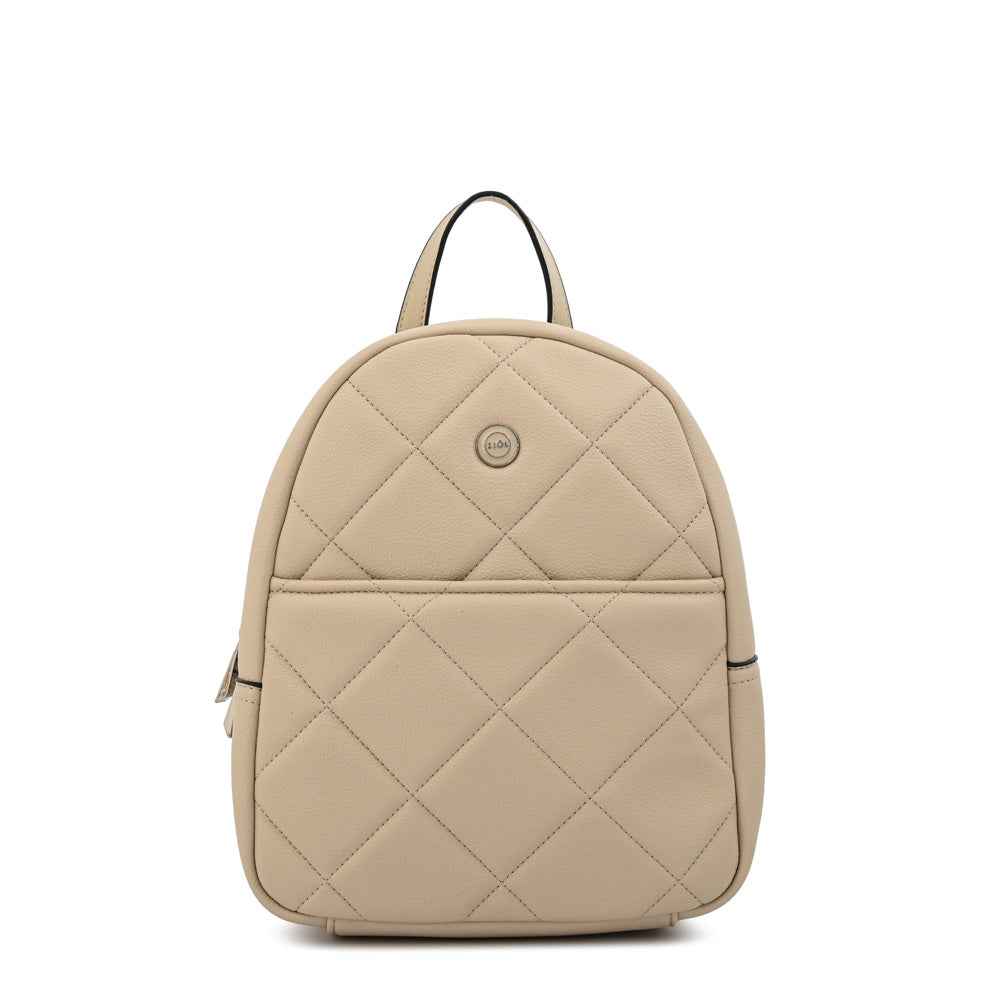 Mochila fiora mediana beige
