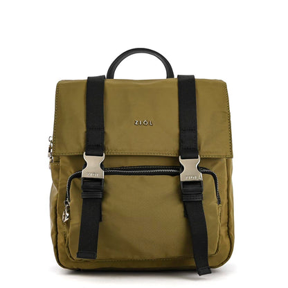 Cartera bandolera ivonne mediana verde oliva