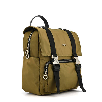 Cartera bandolera ivonne mediana verde oliva