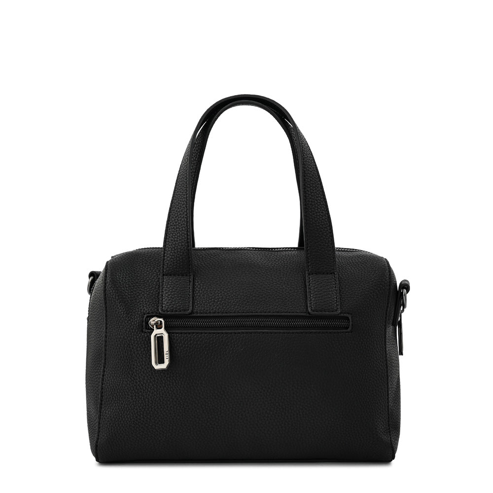 Cartera tote baul sally mediana negro