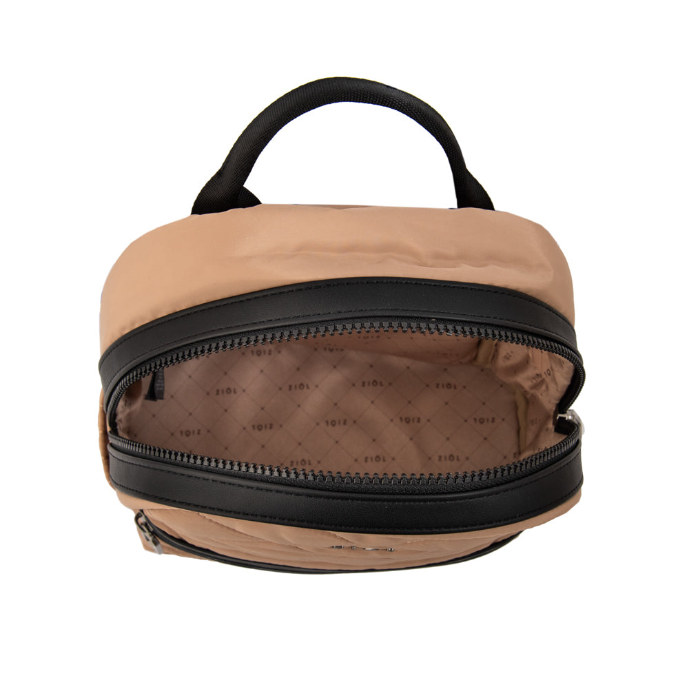 Mochila cersei pequeña beige