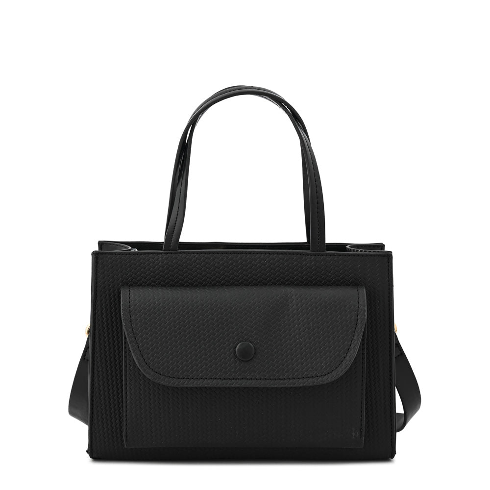 Cartera tote mediana jofi negro