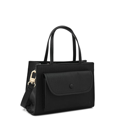 Cartera tote mediana jofi negro