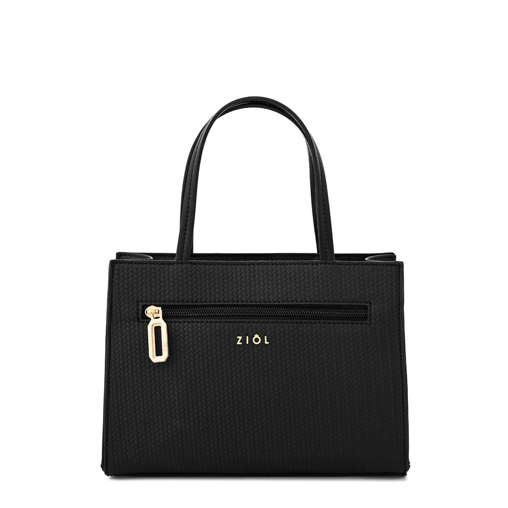 Cartera tote mediana jofi negro