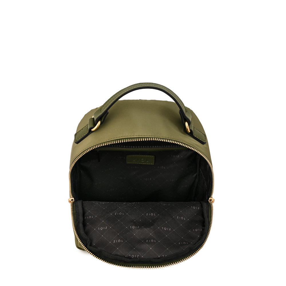 Mochila daisy pequeña verde oliva