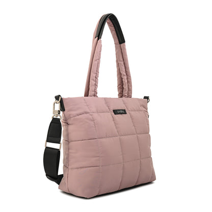 Cartera tote mediana nacha rosa viejo