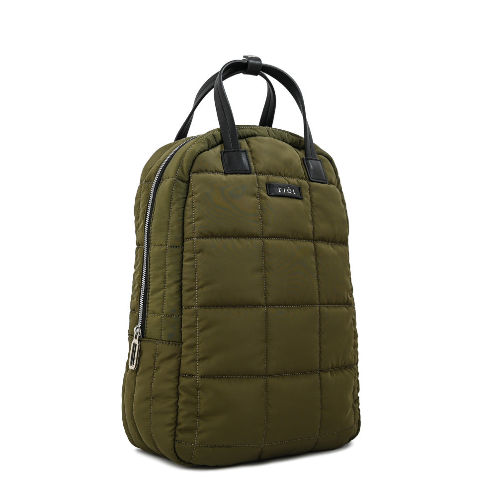 Mochila nacha pequeña verde oliva