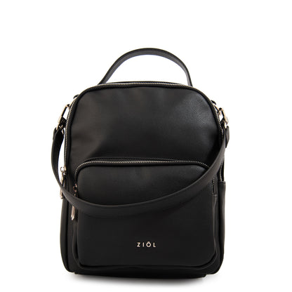 Mochila teodora pequeña negro especial