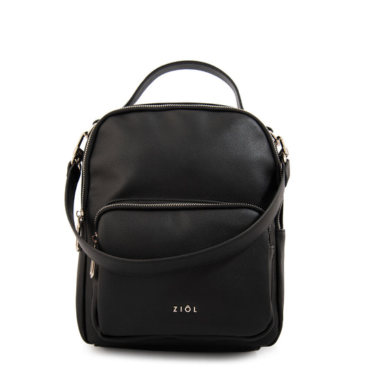 Mochila teodora pequeña negro especial