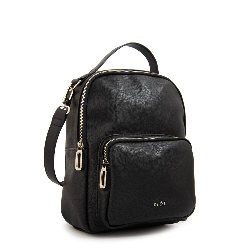 Mochila teodora pequeña negro especial