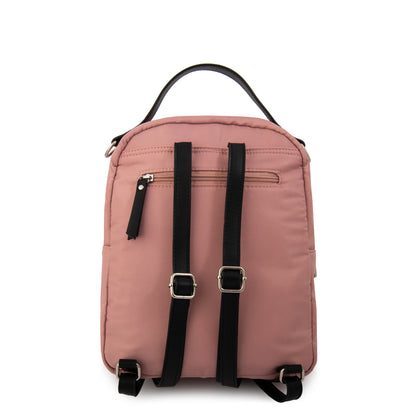 Mochila teodora pequeña rosa viejo