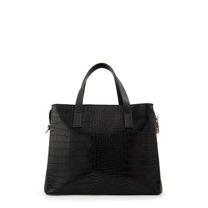 Cartera tote tres divisiones aurora mediana negro especial