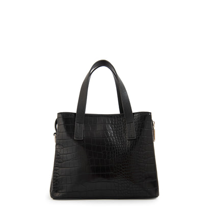 Cartera tote tres divisiones aurora mediana negro especial