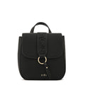 Mochila con tapa tyra pequeña negro