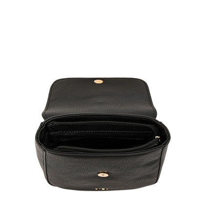 Mochila con tapa tyra pequeña negro