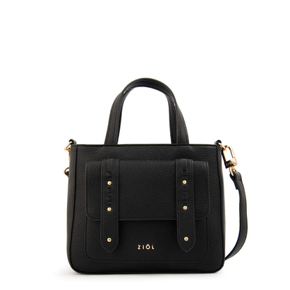 Cartera tote tyra pequeña negro