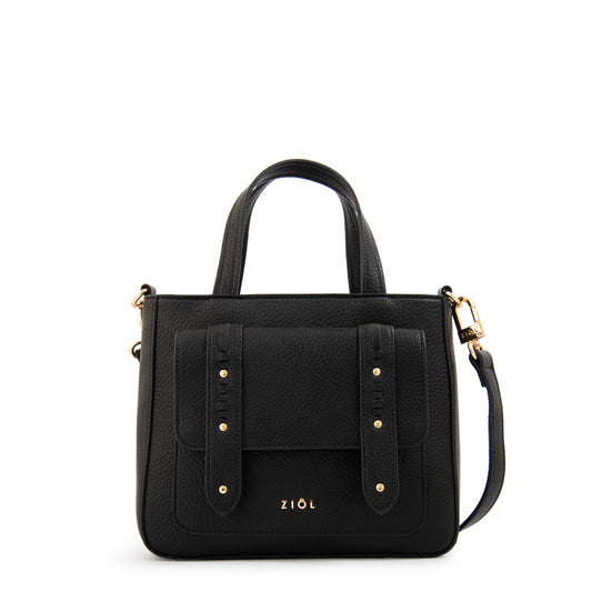 Cartera tote tyra pequeña negro