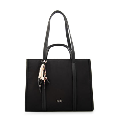 Cartera tote lola mediana negro