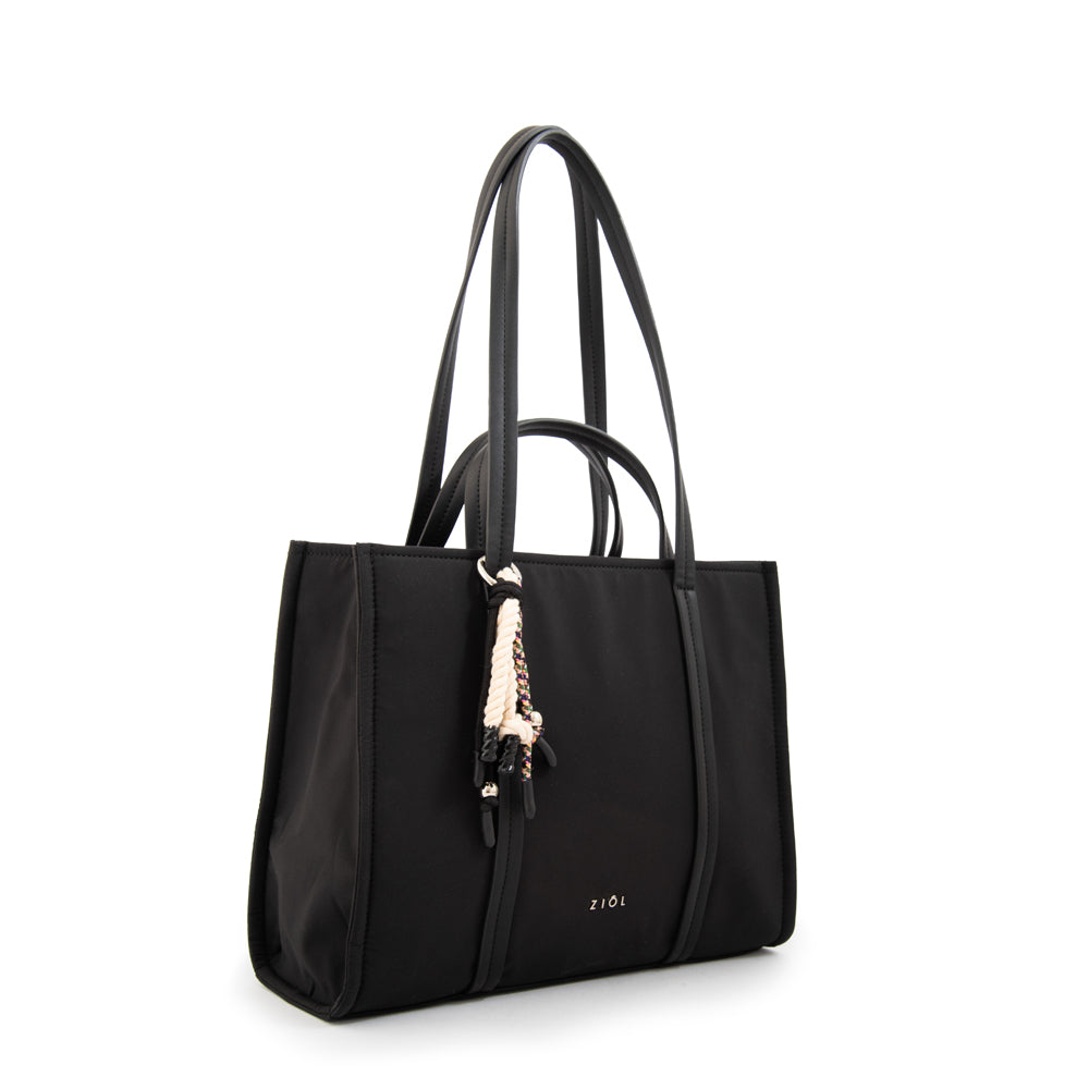 Cartera tote lola mediana negro
