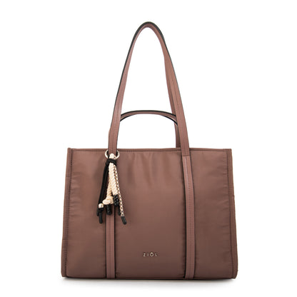 Cartera tote lola mediana rosa viejo