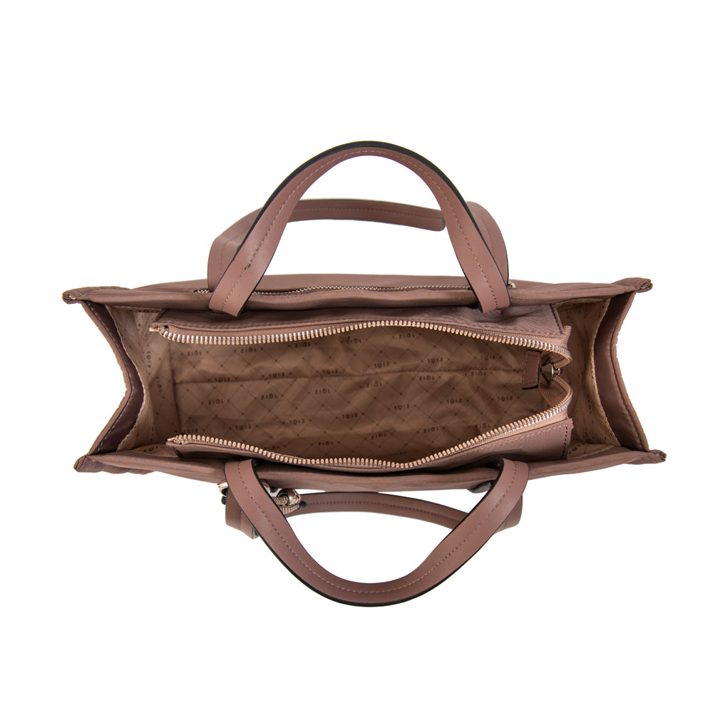 Cartera tote lola mediana rosa viejo