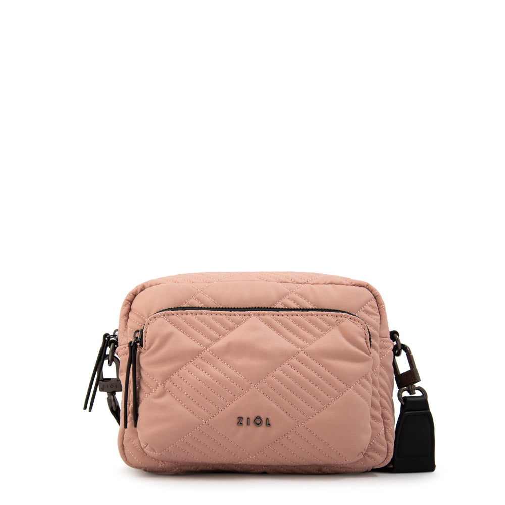 Cartera Bandolera luar mediana rosa viejo