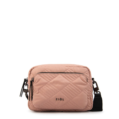Cartera Bandolera luar mediana rosa viejo