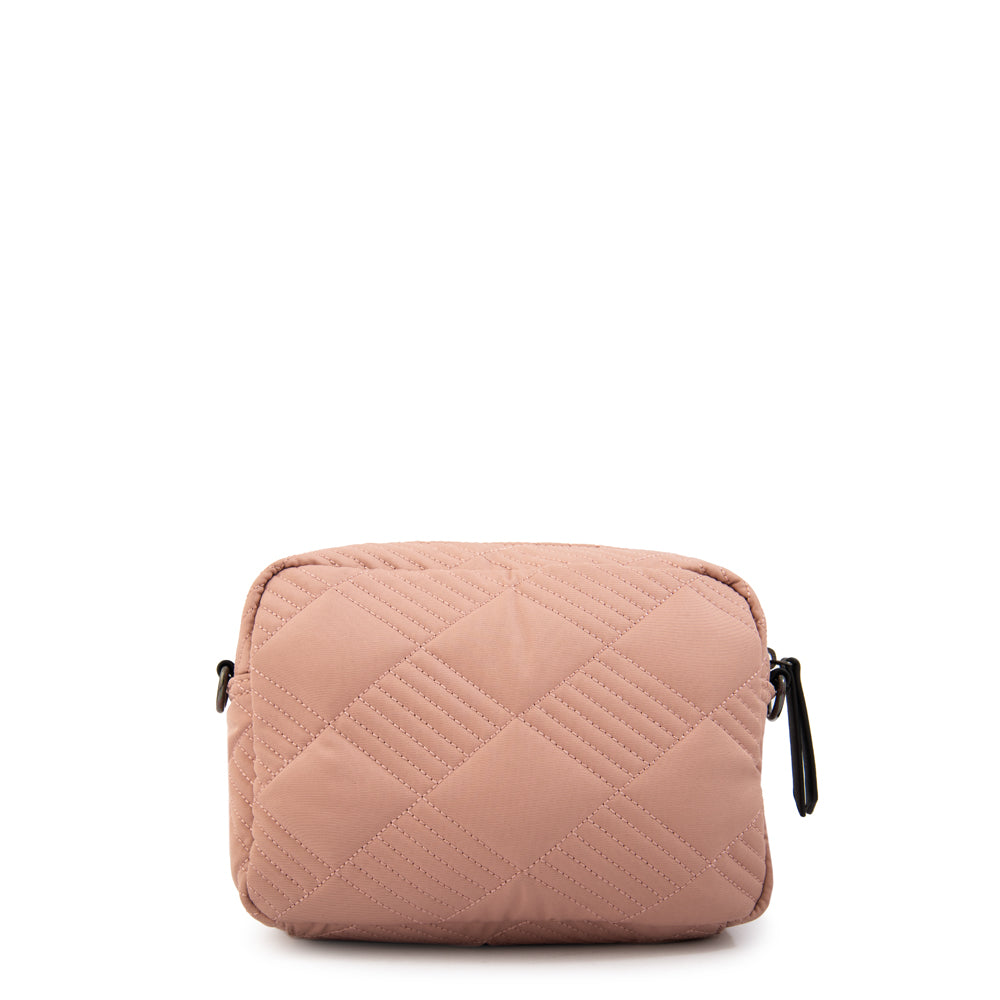 Cartera bandolera luar mediana rosa viejo