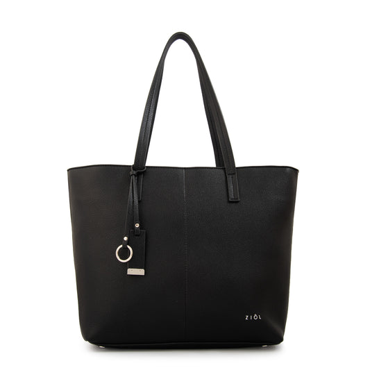 Cartera tote bote izadora grande negro