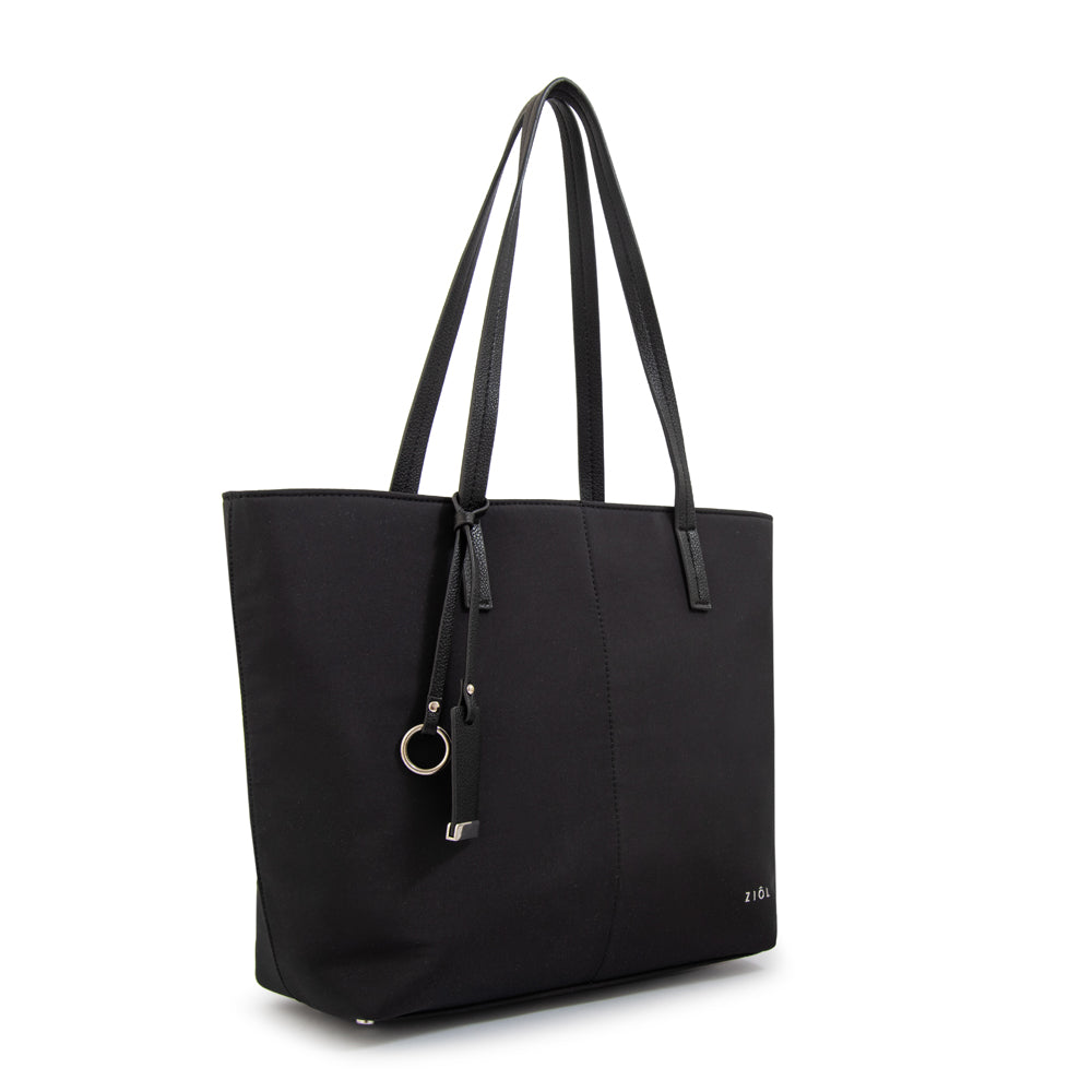 Cartera tote bote izadora grande negro