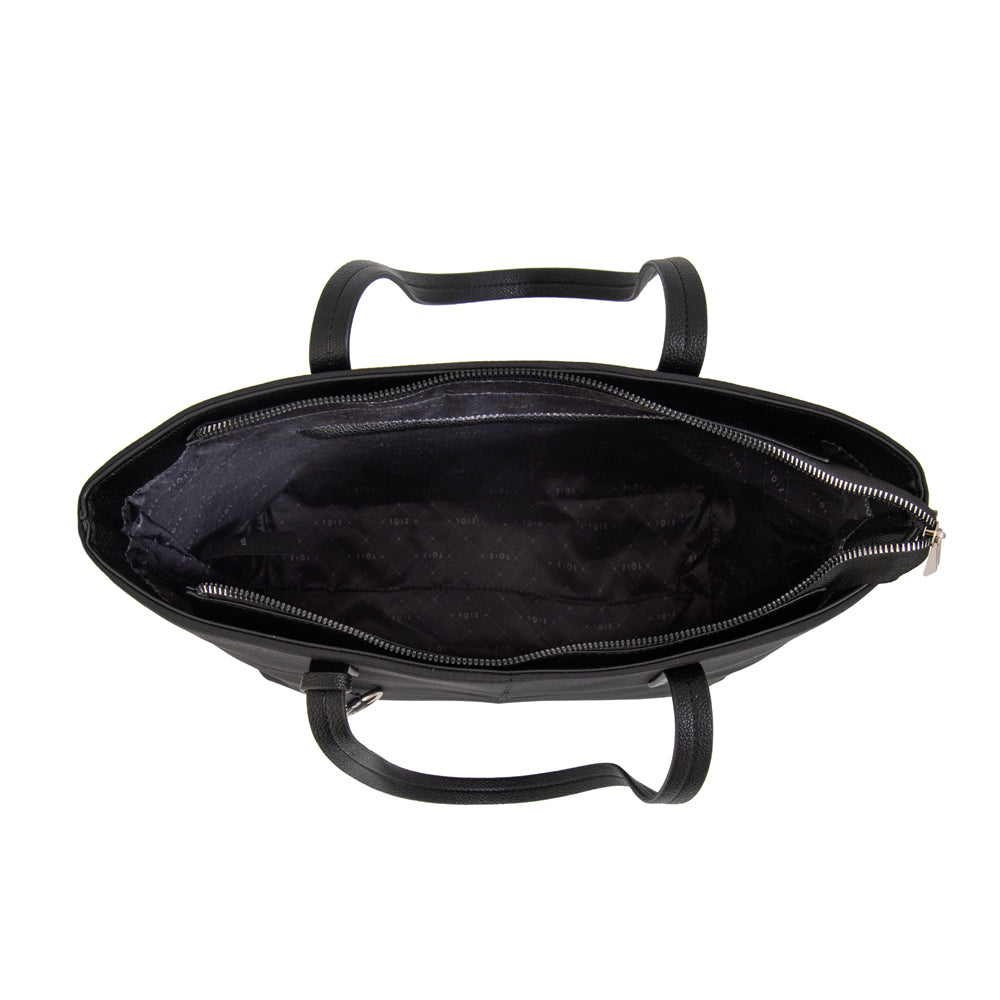 Cartera tote bote izadora grande negro