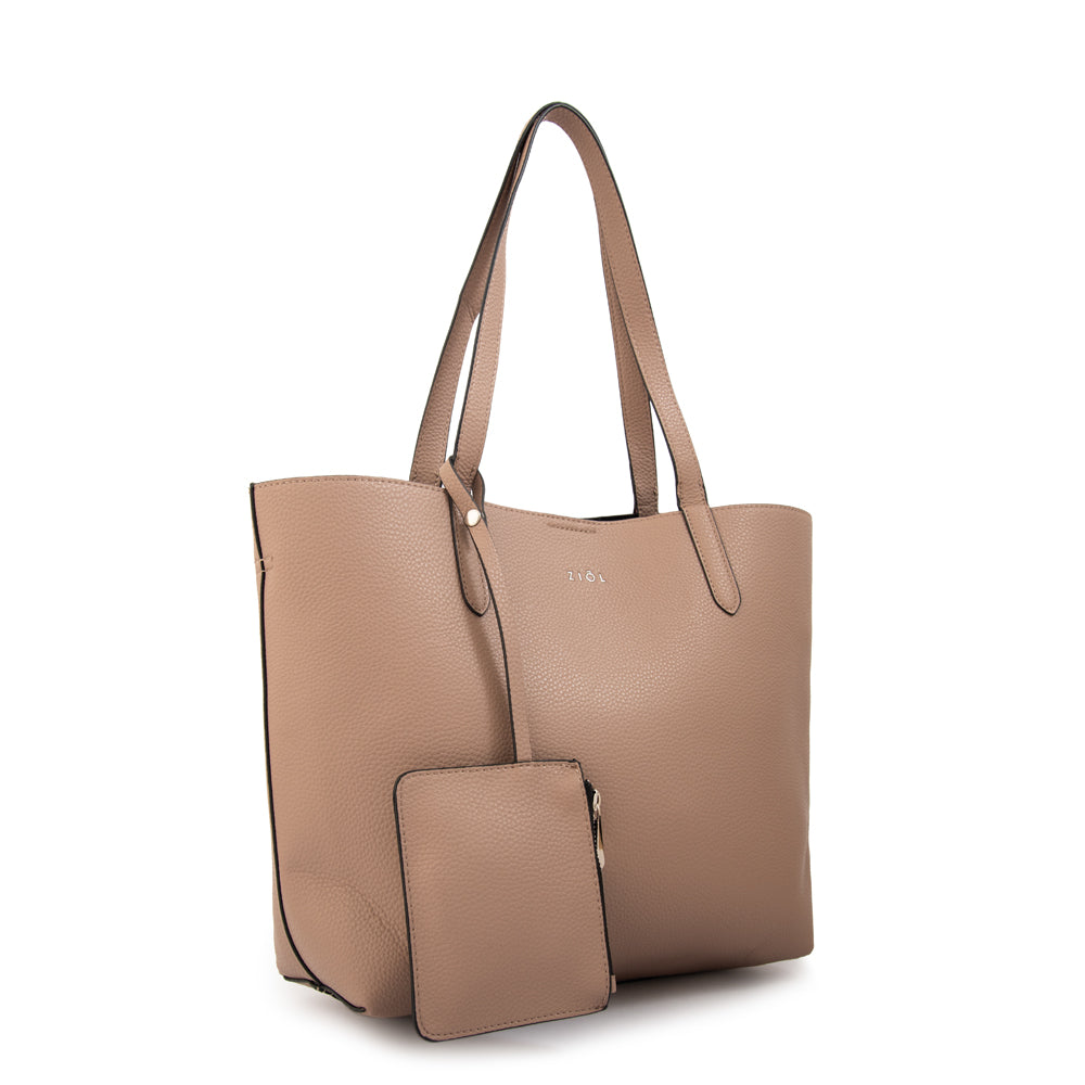 Cartera tote brunilda grande taupe