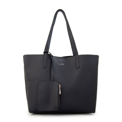 Cartera tote brunilda grande azul oscuro