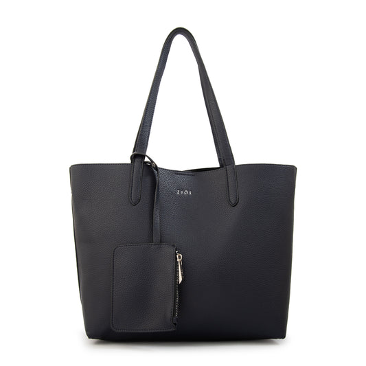 Cartera tote brunilda grande azul oscuro