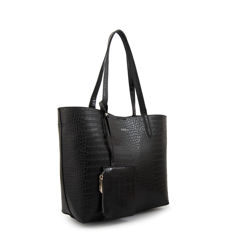Cartera tote brunilda grande negro