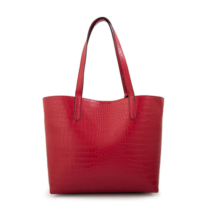 Cartera tote brunilda grande burdeo