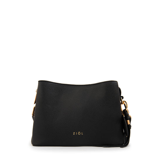 Cartera bandolera antonieta pequeña negro