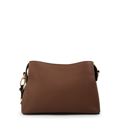 Cartera bandolera antonieta pequeña café