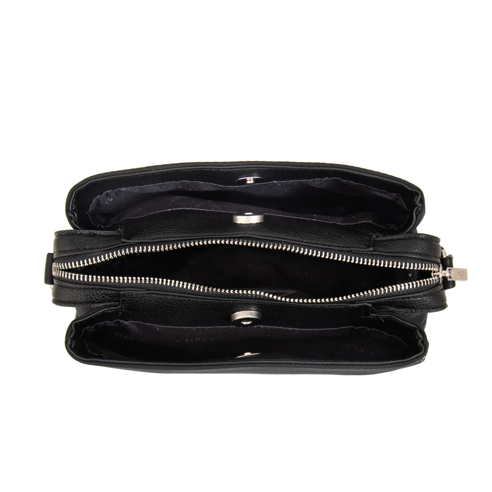 Cartera bandolera antonieta pequeña negro