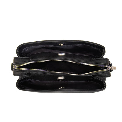 Cartera bandolera antonieta pequeña negro