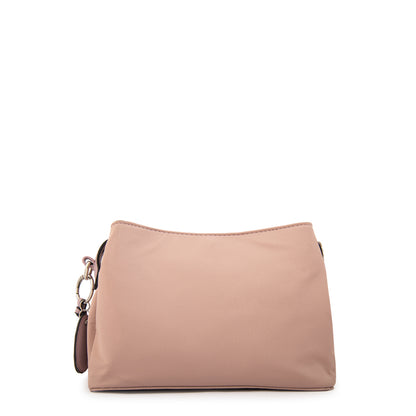 Cartera bandolera antonieta pequeña rosa viejo