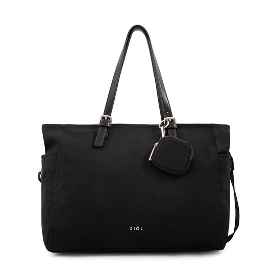Cartera tote porta notebook marta grande negro