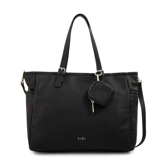 Cartera tote porta notebook marta grande negro