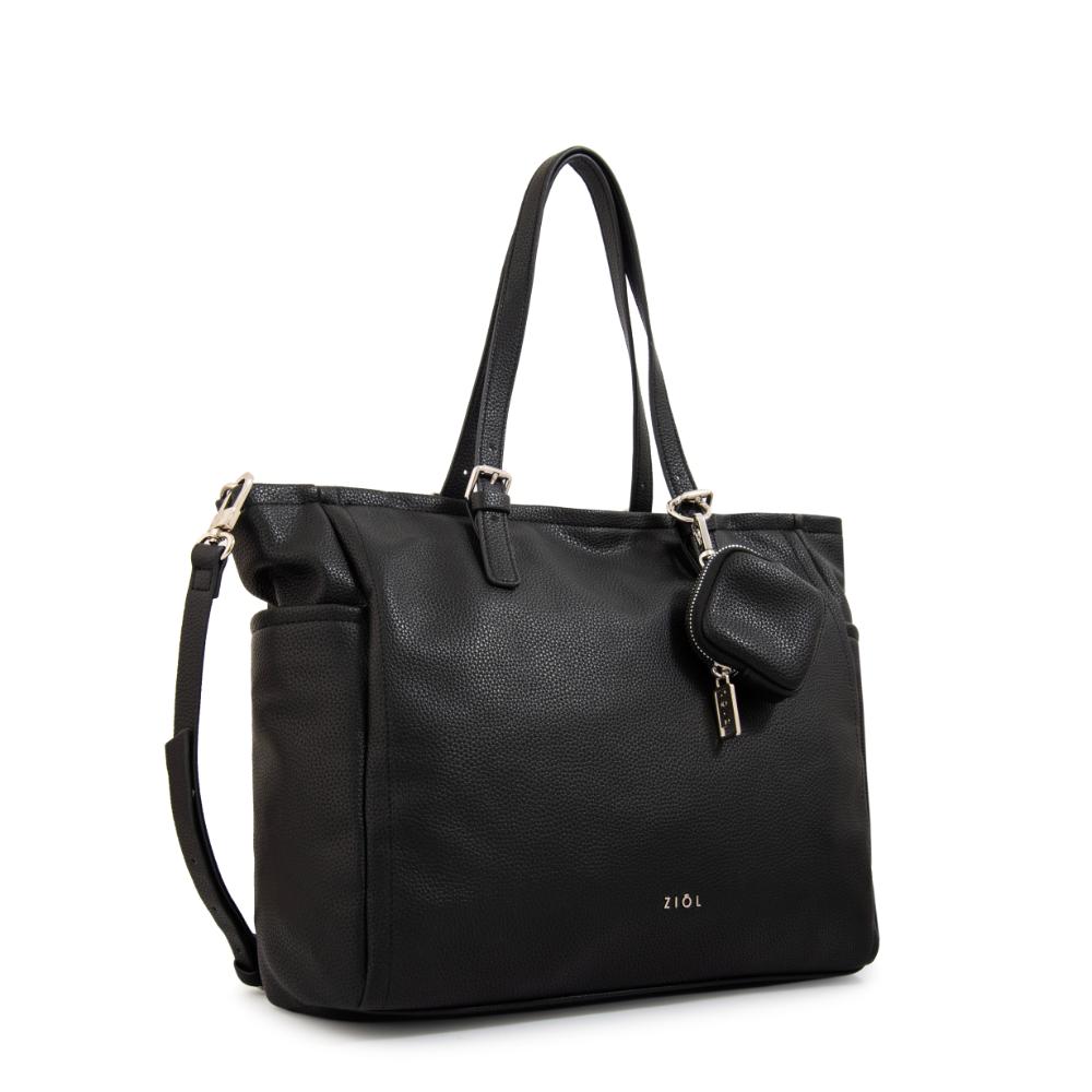 Cartera tote porta notebook marta grande negro
