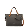 Cartera bandolera marta mediana gris oscuro